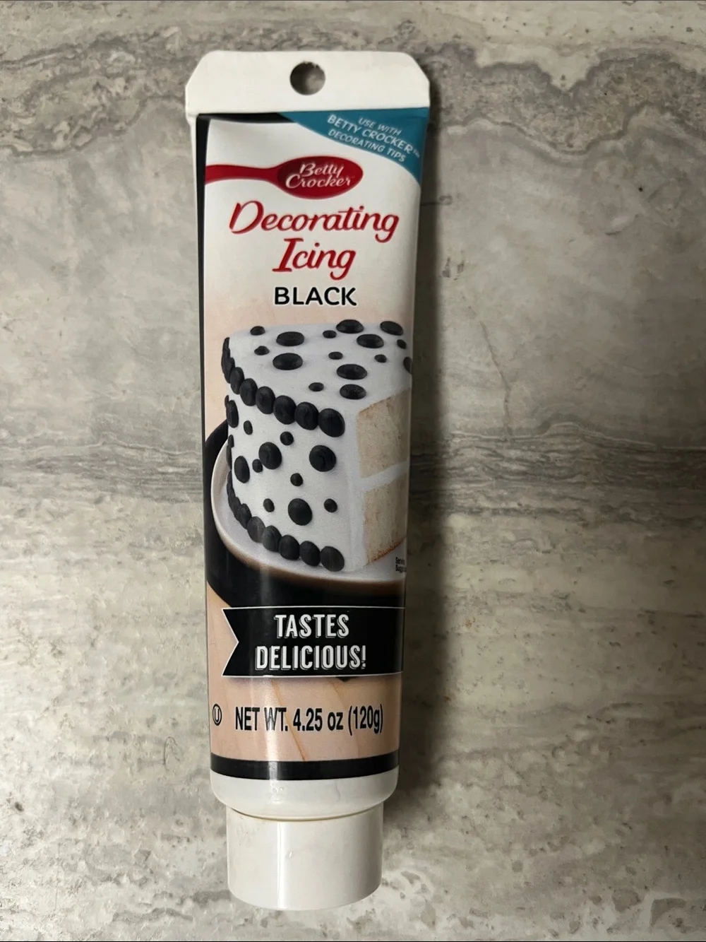 Betty Crocker Black Decorating Icing Tube